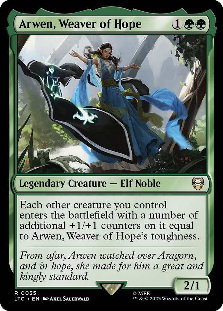 Arwen, Weaver of Hope [The Lord of the Rings: Tales of Middle-Earth Commander] | Mega City Incorporated