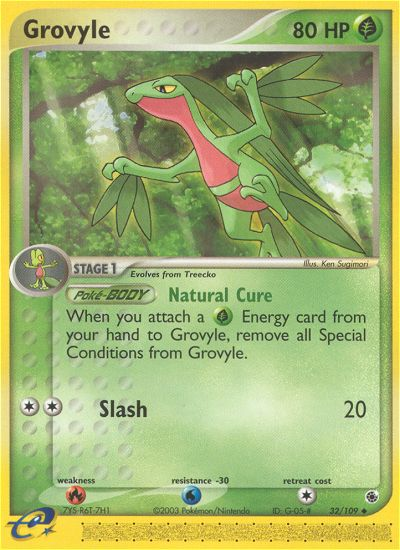 Grovyle (32/109) [EX: Ruby & Sapphire] | Mega City Incorporated