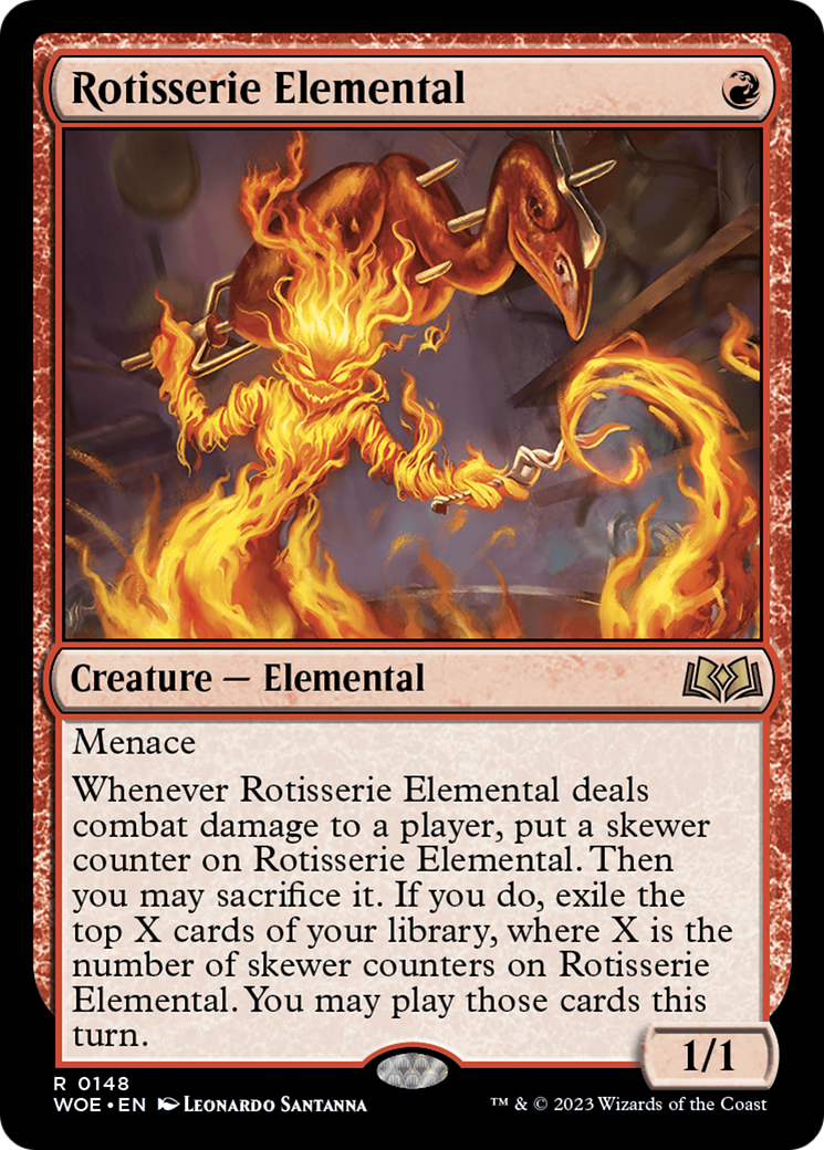 Rotisserie Elemental [Wilds of Eldraine] | Mega City Incorporated