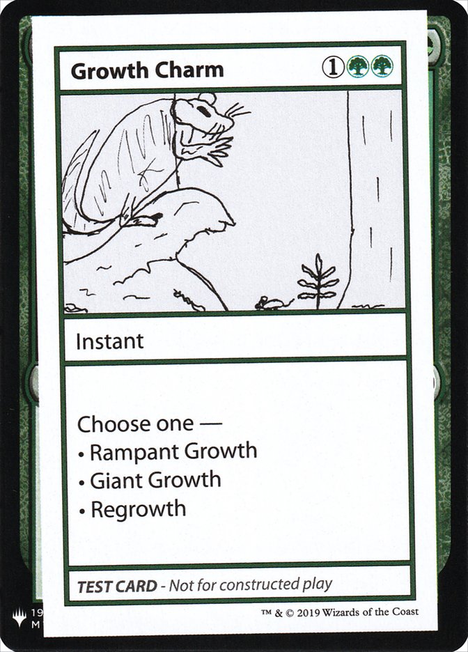 Growth Charm [Mystery Booster Playtest Cards] | Mega City Incorporated