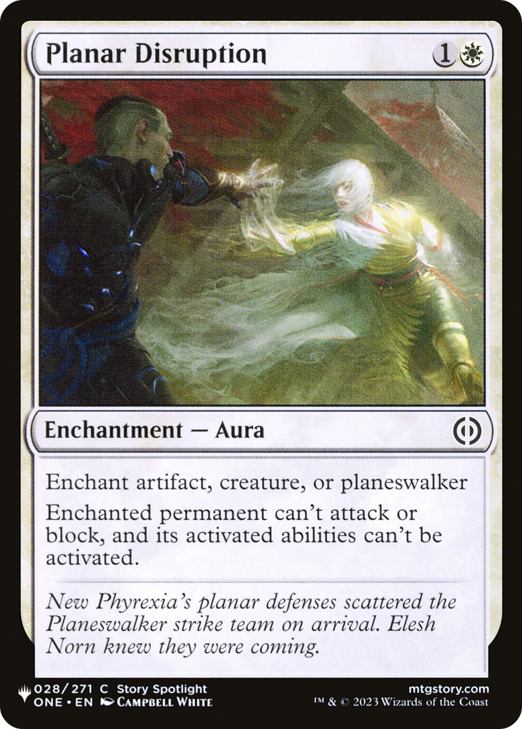 Planar Disruption [The List] | Mega City Incorporated