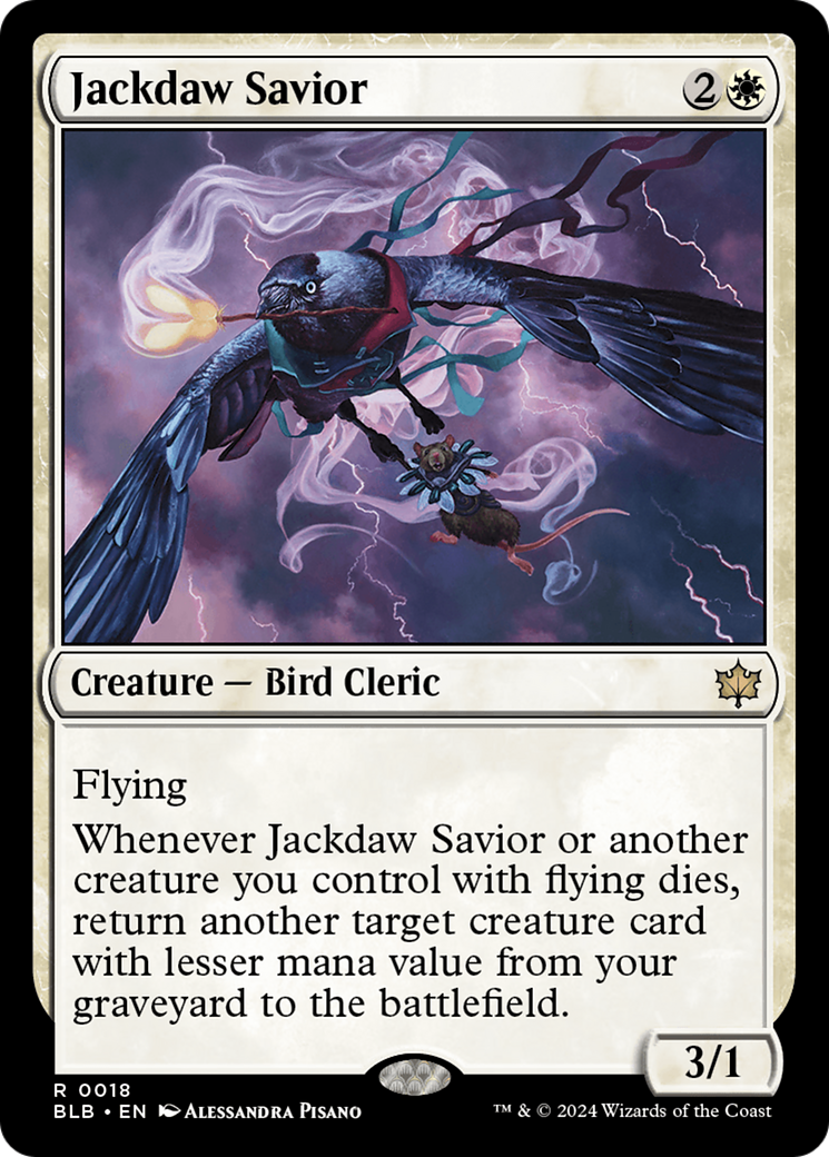 Jackdaw Savior [Bloomburrow] | Mega City Incorporated