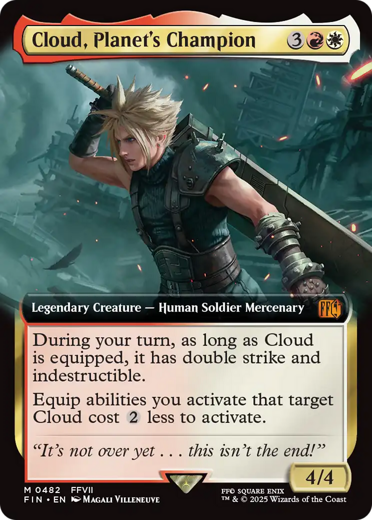 Cloud, Planet's Champion (Extended Art) [FINAL FANTASY] | Mega City Incorporated