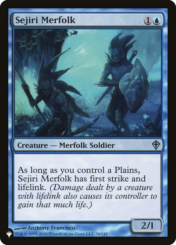 Sejiri Merfolk [The List] | Mega City Incorporated