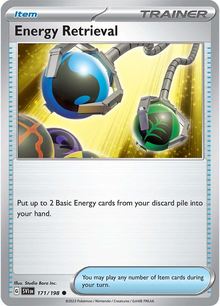 Energy Retrieval (171/198) [Scarlet & Violet: Base Set] | Mega City Incorporated