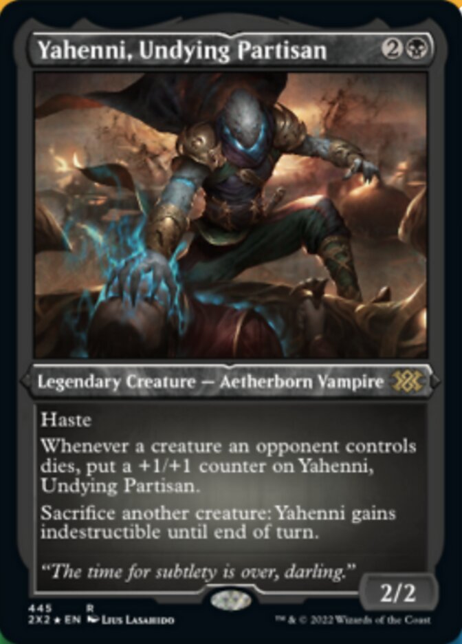 Yahenni, Undying Partisan (Foil Etched) [Double Masters 2022] | Mega City Incorporated