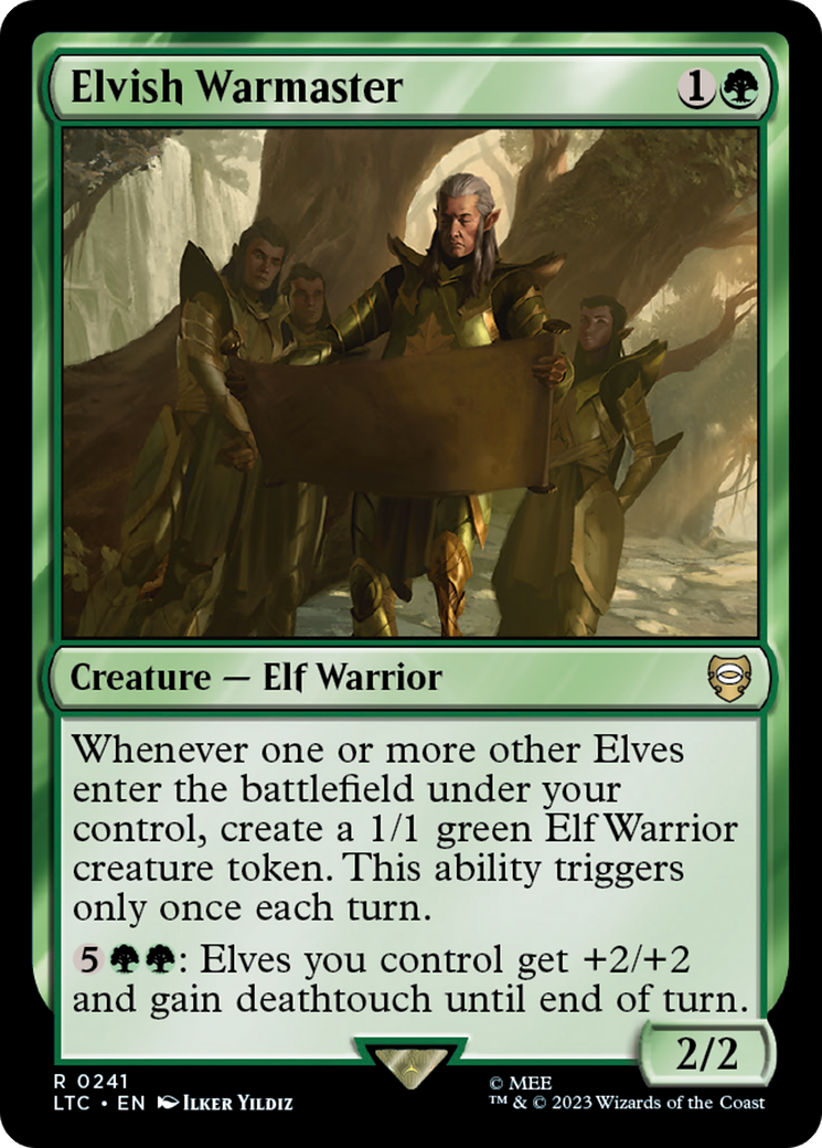 Elvish Warmaster [The Lord of the Rings: Tales of Middle-Earth Commander] | Mega City Incorporated