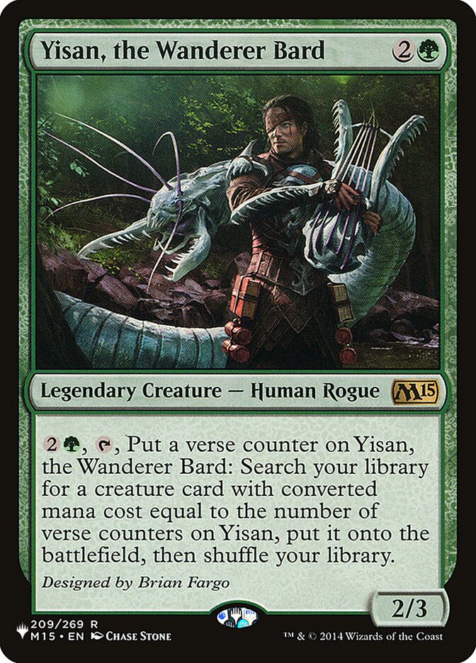 Yisan, the Wanderer Bard [The List] | Mega City Incorporated