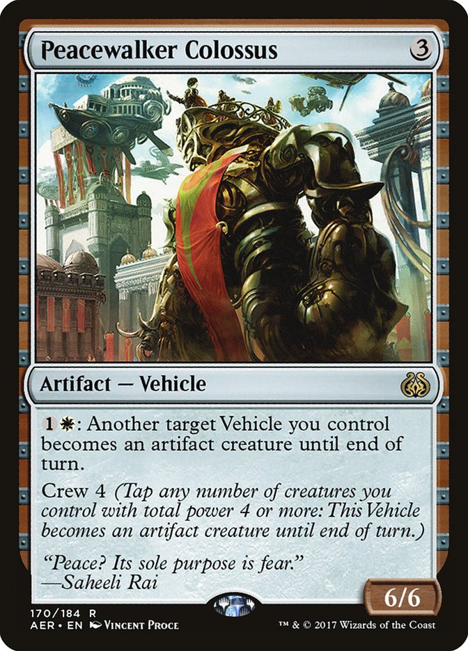 Peacewalker Colossus [Aether Revolt] | Mega City Incorporated