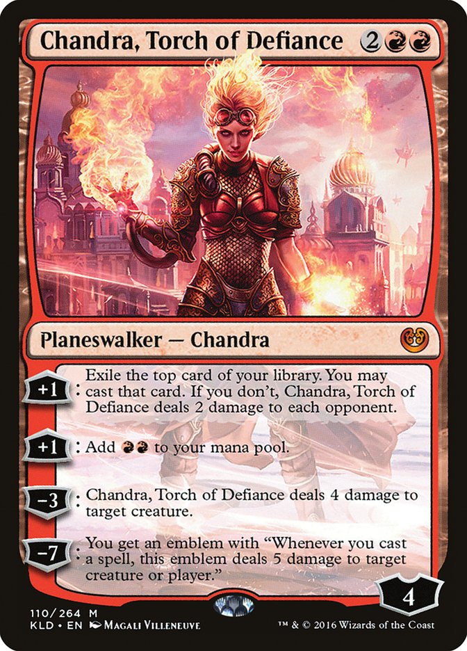 Chandra, Torch of Defiance [Kaladesh] | Mega City Incorporated