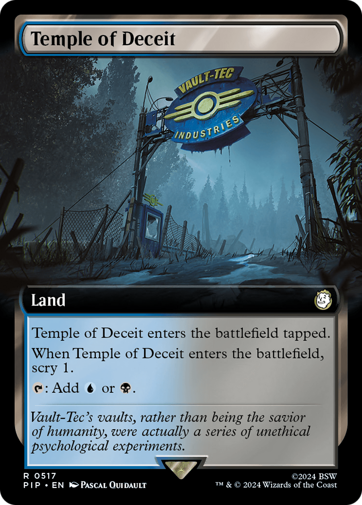 Temple of Deceit (Extended Art) [Fallout] | Mega City Incorporated