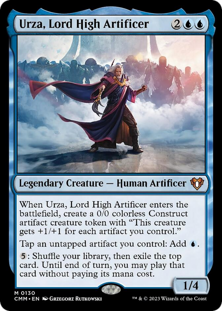 Urza, Lord High Artificer [Commander Masters] | Mega City Incorporated