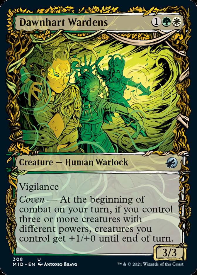 Dawnhart Wardens (Showcase Equinox) [Innistrad: Midnight Hunt] | Mega City Incorporated