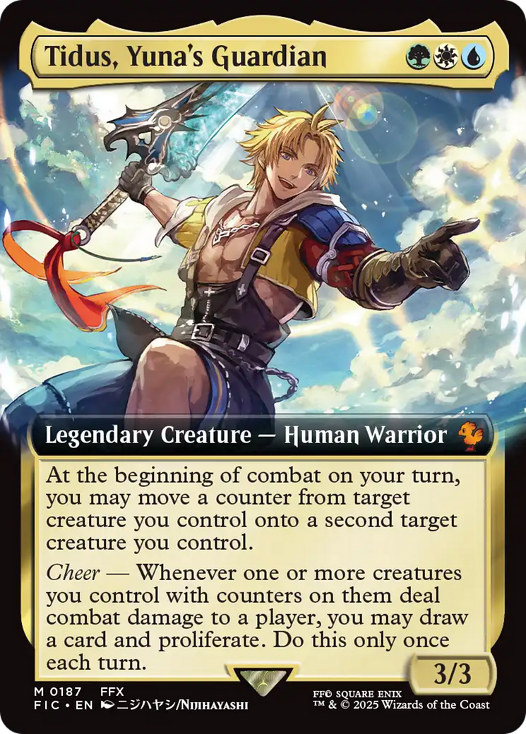 Tidus, Yuna's Guardian (Extended Art) [FINAL FANTASY Commander] | Mega City Incorporated