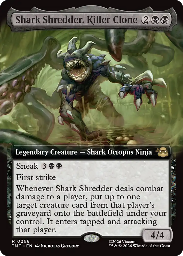 Shark Shredder, Killer Clone (Extended Art) [Teenage Mutant Ninja Turtles] | Mega City Incorporated