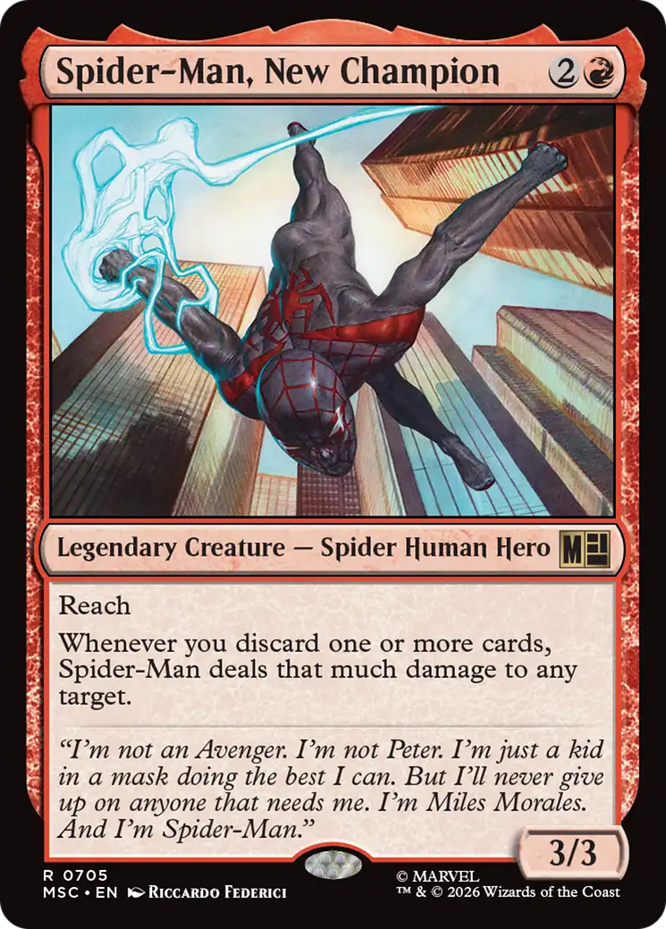 Spider-Man, New Champion [Marvel Super Heroes Commander] | Mega City Incorporated