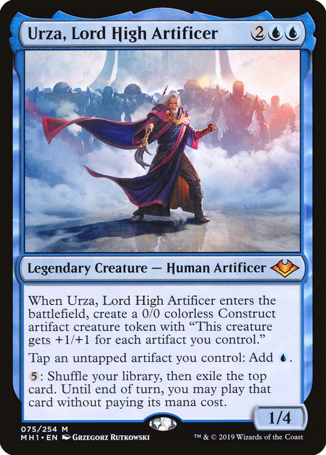 Urza, Lord High Artificer [Modern Horizons] | Mega City Incorporated