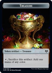 Treasure // Icy Manalith Double-Sided Token [Kaldheim Tokens] | Mega City Incorporated