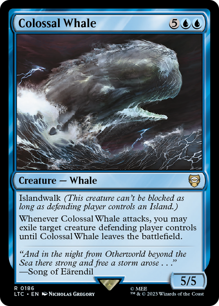 Colossal Whale [The Lord of the Rings: Tales of Middle-Earth Commander] | Mega City Incorporated