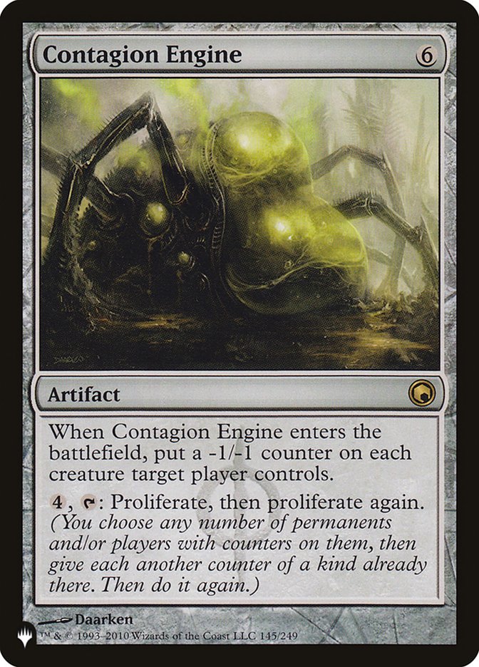 Contagion Engine [The List] | Mega City Incorporated