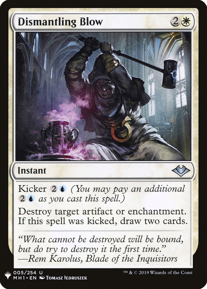 Dismantling Blow [Mystery Booster] | Mega City Incorporated