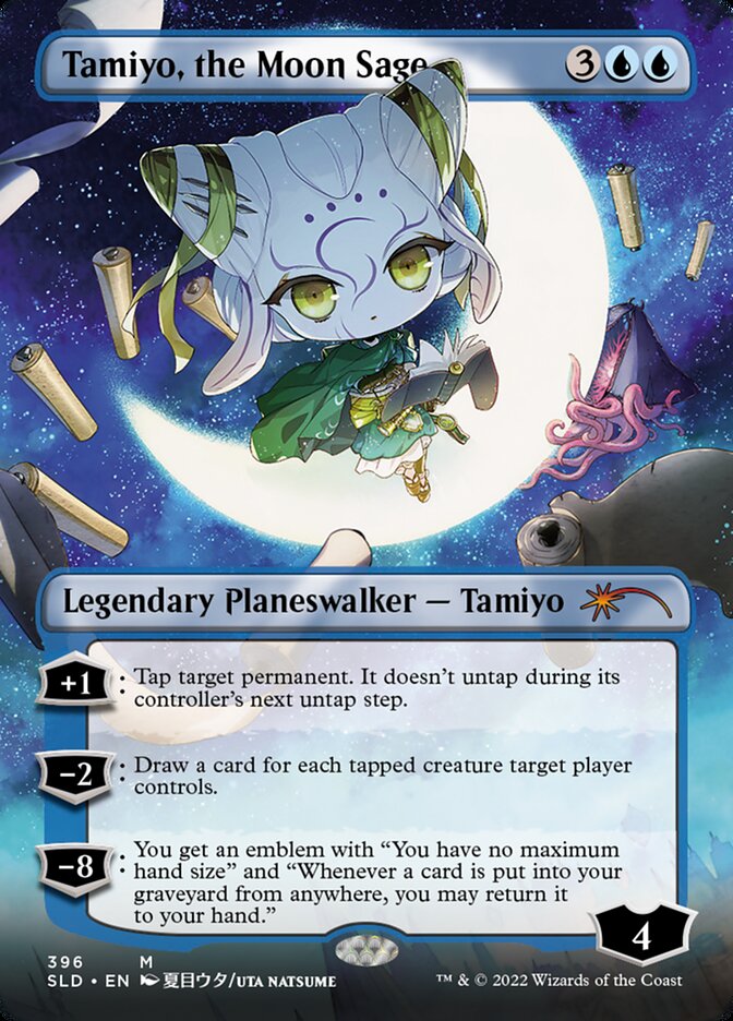 Tamiyo, the Moon Sage (Borderless) [Secret Lair Drop Series] | Mega City Incorporated