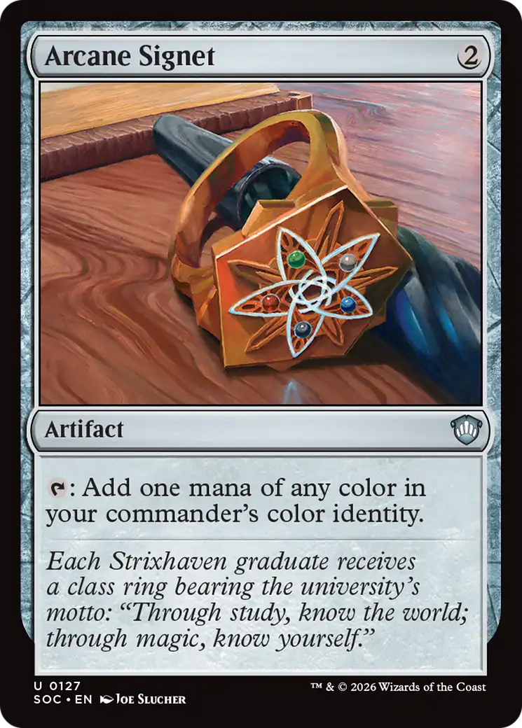 Arcane Signet [Secrets of Strixhaven Commander] | Mega City Incorporated