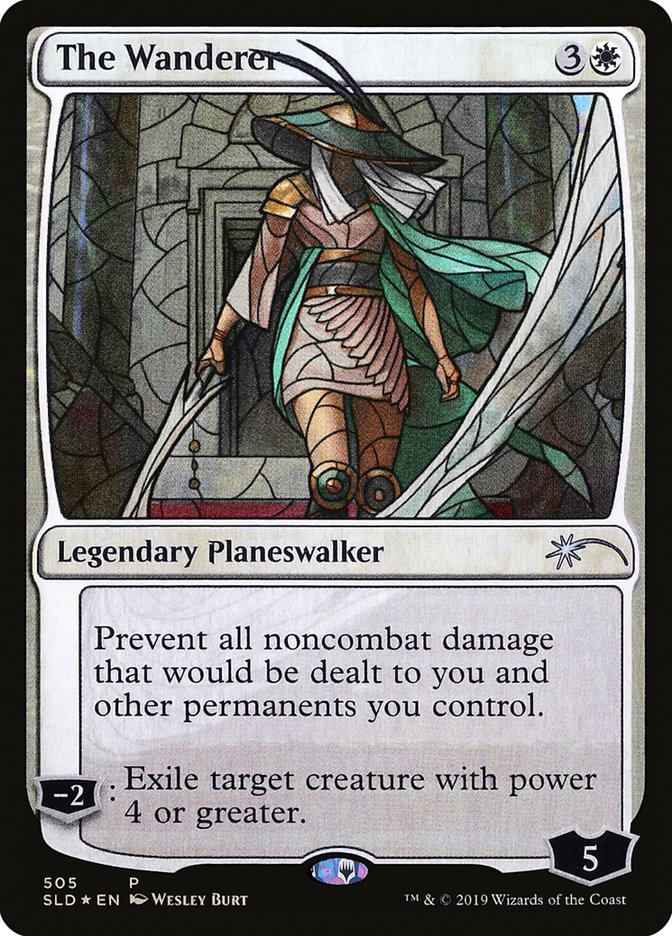 The Wanderer (Stained Glass) [Secret Lair Drop Promos] | Mega City Incorporated