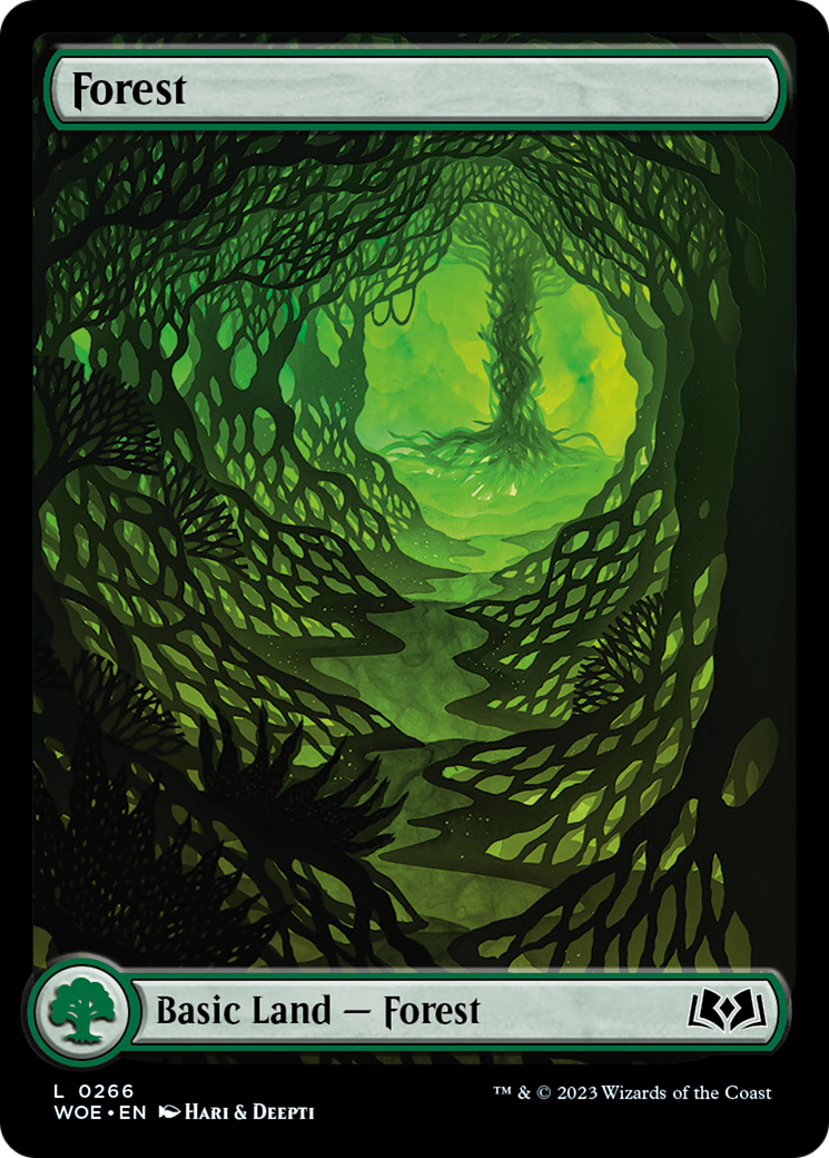 Forest (266) (Full-Art) [Wilds of Eldraine] | Mega City Incorporated