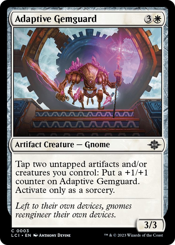 Adaptive Gemguard [The Lost Caverns of Ixalan] | Mega City Incorporated