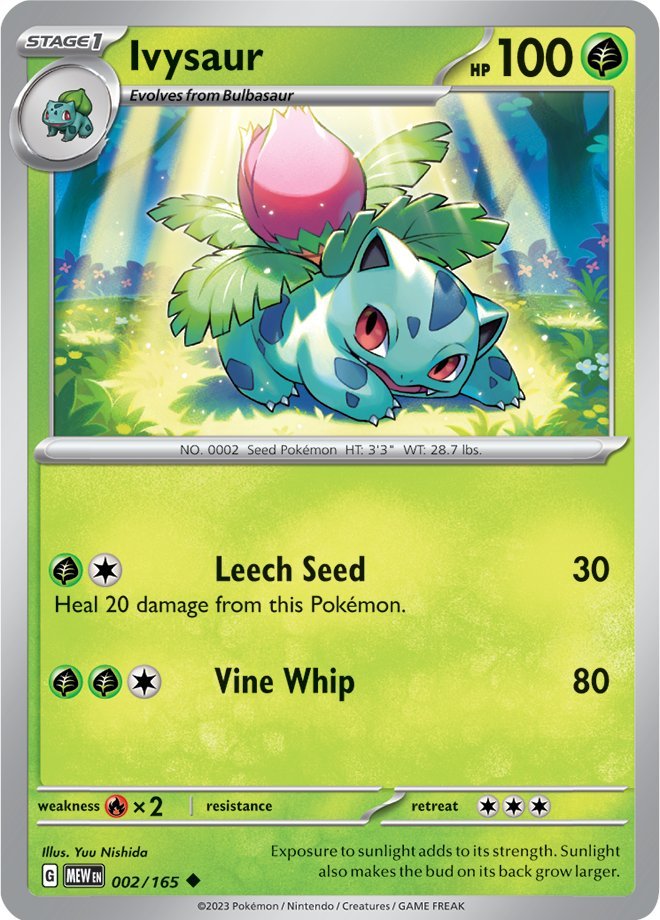 Ivysaur (002/165) [Scarlet & Violet 151] | Mega City Incorporated