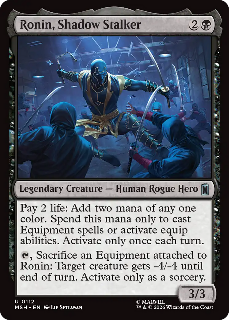 Ronin, Shadow Stalker [Marvel Super Heroes] | Mega City Incorporated