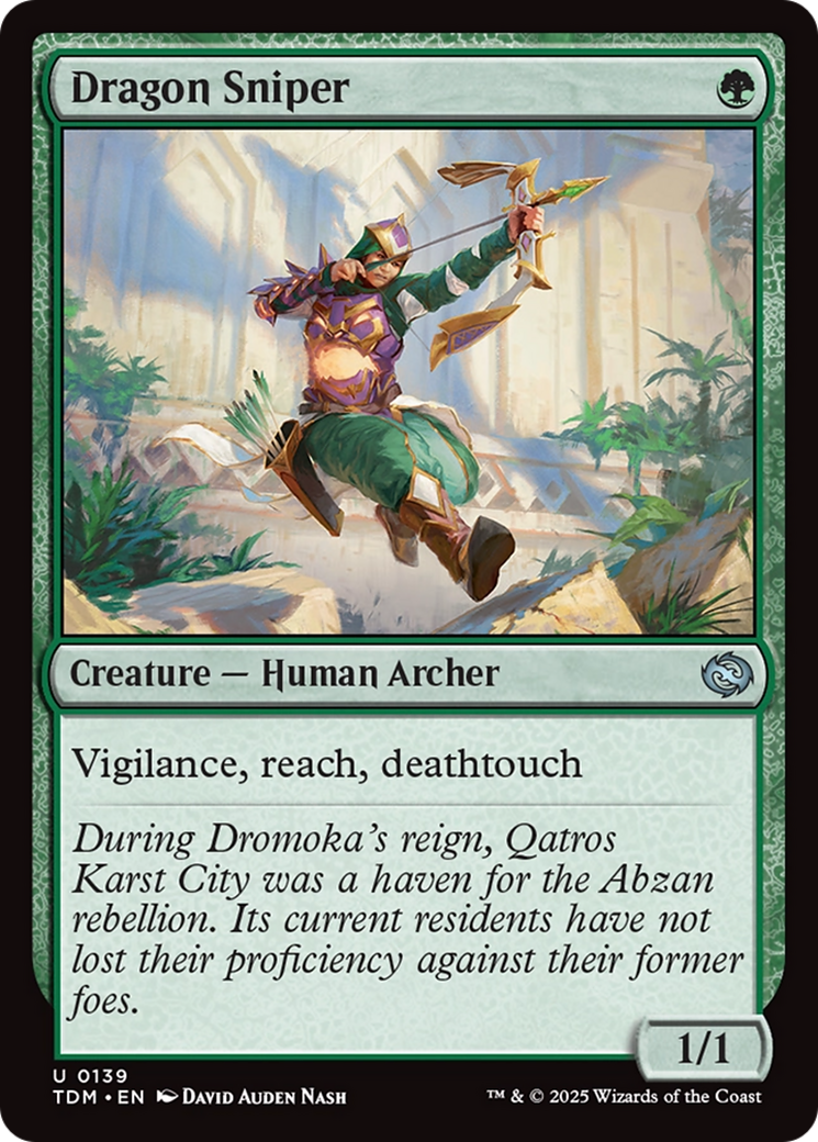 Dragon Sniper [Tarkir: Dragonstorm] | Mega City Incorporated