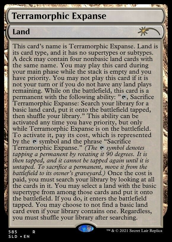 Terramorphic Expanse (Full Text) [Secret Lair Drop Promos] | Mega City Incorporated