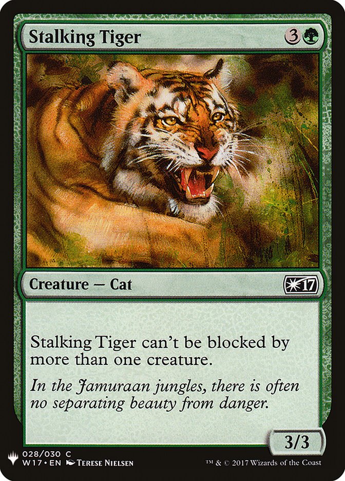 Stalking Tiger [Mystery Booster] | Mega City Incorporated