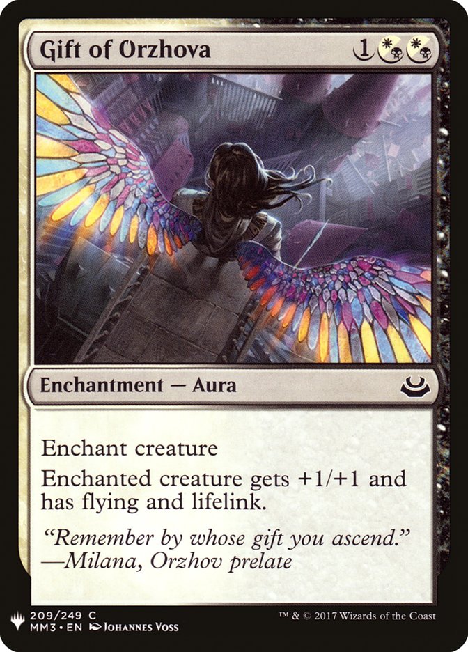 Gift of Orzhova [Mystery Booster] | Mega City Incorporated