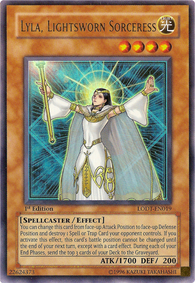 Lyla, Lightsworn Sorceress [LODT-EN019] Ultra Rare | Mega City Incorporated