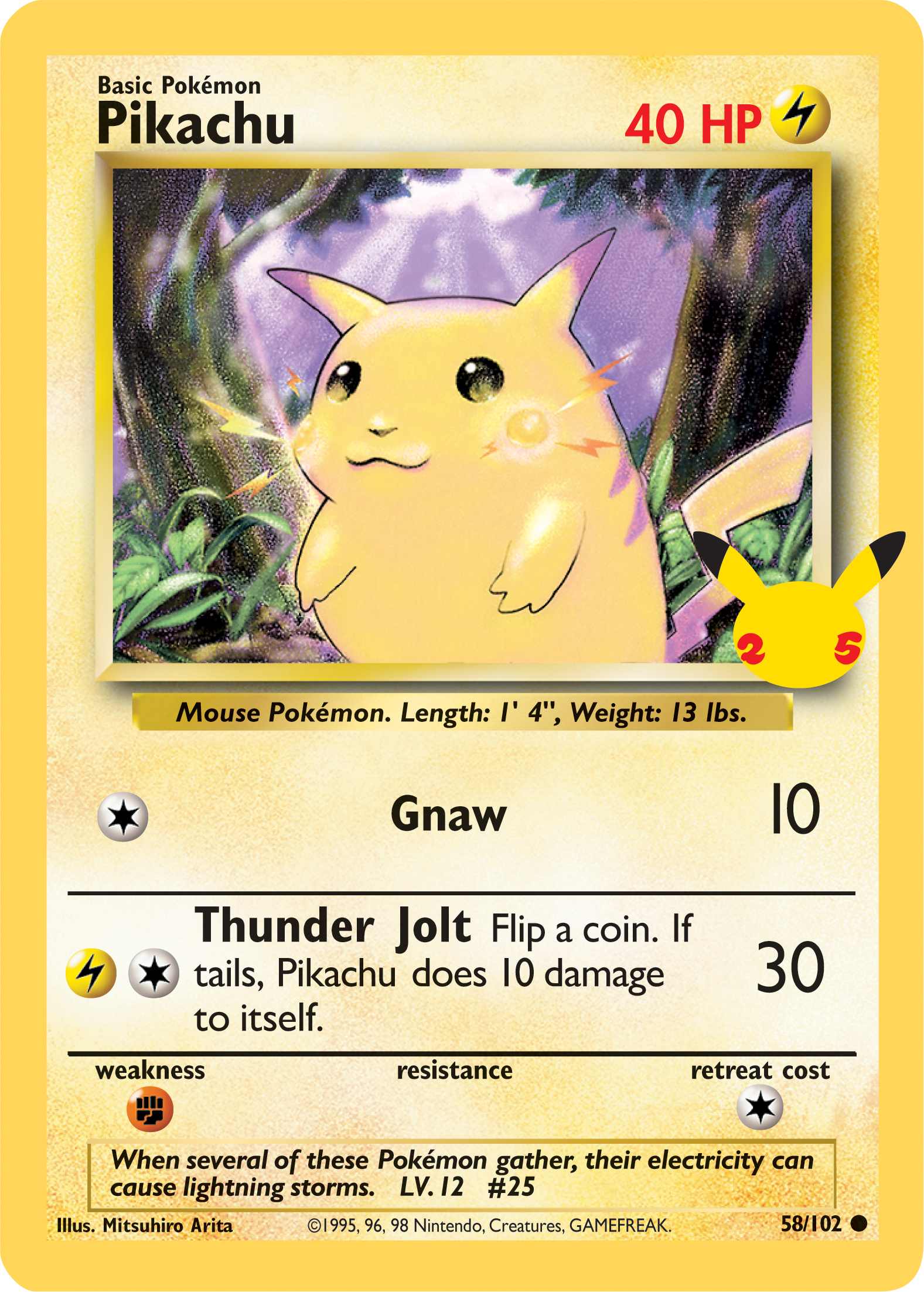 Pikachu (58/102) (Jumbo Card) [First Partner Pack] | Mega City Incorporated