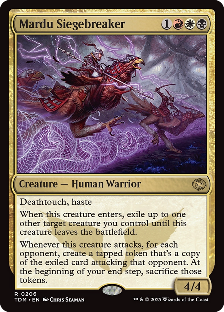Mardu Siegebreaker [Tarkir: Dragonstorm] | Mega City Incorporated