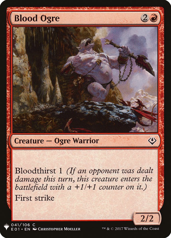 Blood Ogre [Mystery Booster] | Mega City Incorporated