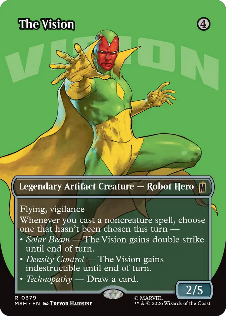 The Vision (Borderless) [Marvel Super Heroes] | Mega City Incorporated