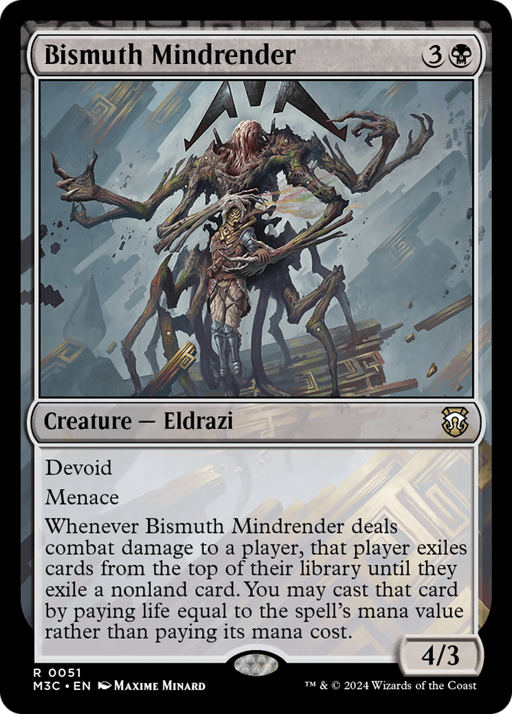 Bismuth Mindrender [Modern Horizons 3 Commander] | Mega City Incorporated