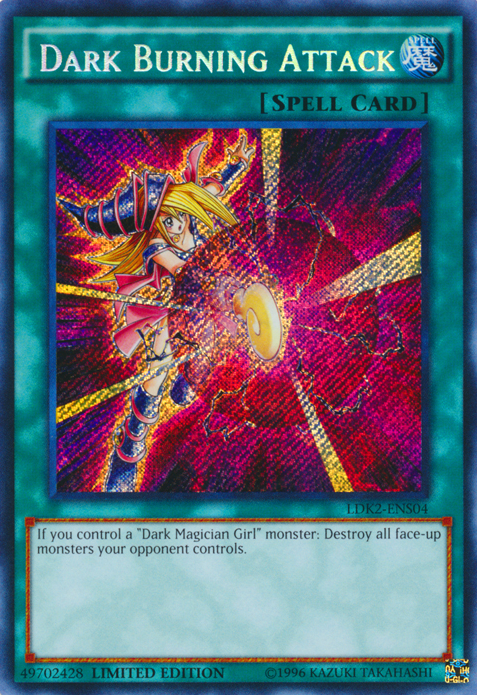 Dark Burning Attack [LDK2-ENS04] Secret Rare | Mega City Incorporated