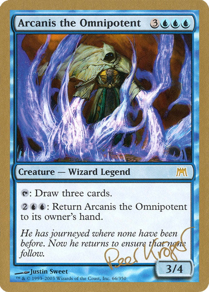 Arcanis the Omnipotent (Peer Kroger) [World Championship Decks 2003] | Mega City Incorporated