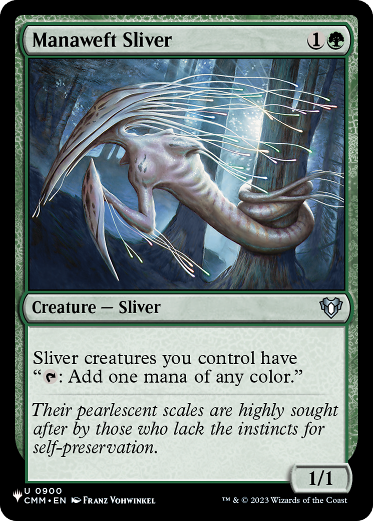 Manaweft Sliver (CMM) [The List] | Mega City Incorporated