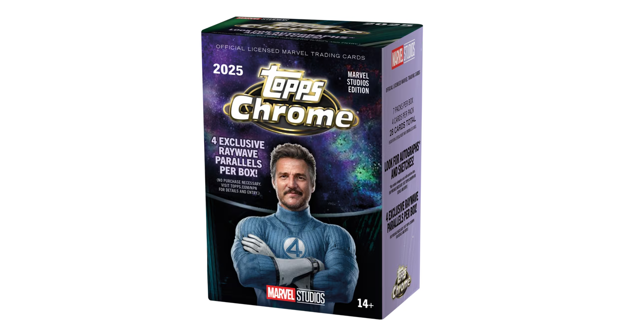 2024-25 Topps Marvel Studios Chrome Value Box | Mega City Incorporated