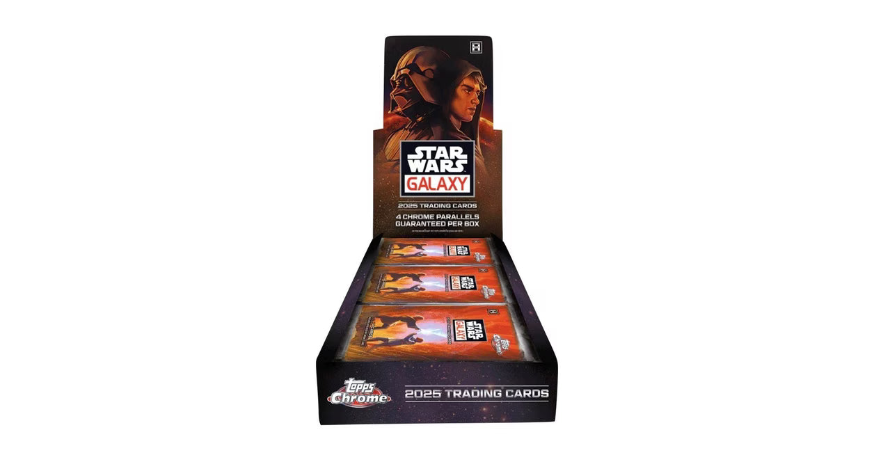 2025 Topps Chrome Galaxy Star Wars Hobby Box | Mega City Incorporated