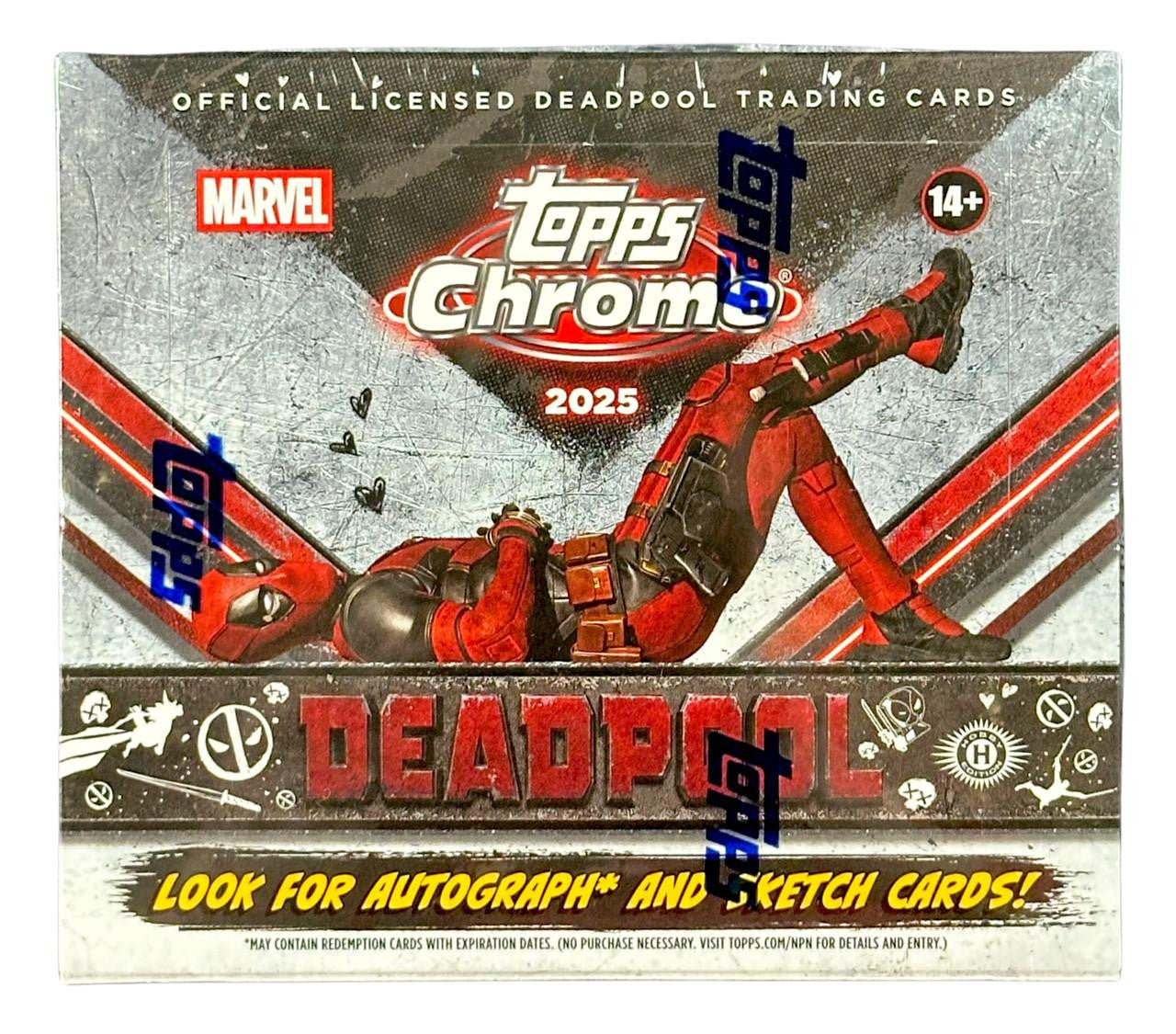 2025 Topps Chrome® Deadpool - Hobby Box | Mega City Incorporated