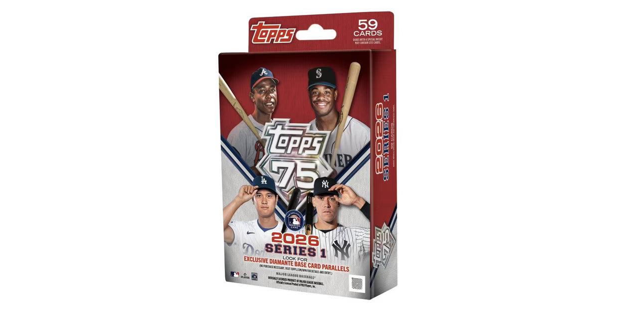 2026 Topps Baseball Series 1 Hanger Box | Mega City Incorporated