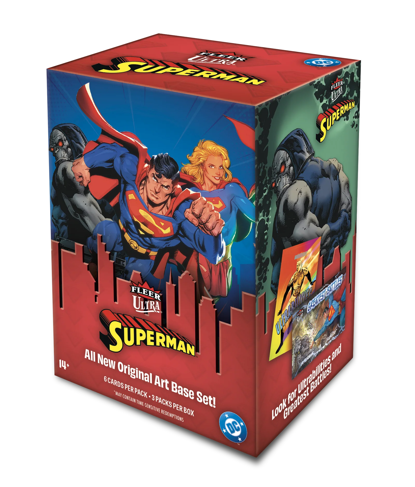 2025 Upper Deck Fleer Ultra Superman Blaster Box | Mega City Incorporated